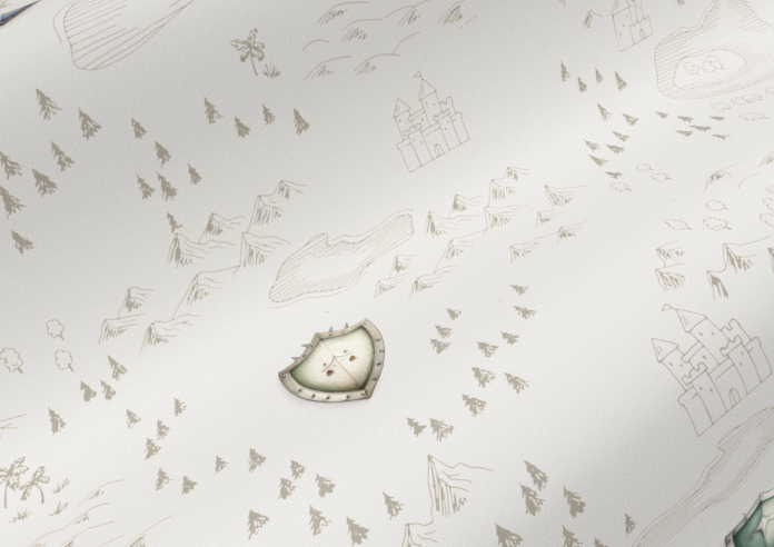 Jurassic Joust, Knights Way Knightly - Roller Blind - Image 4